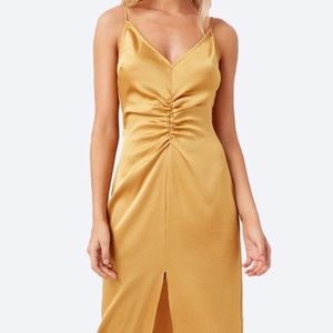 Fifth The Label Golden Dress NWT